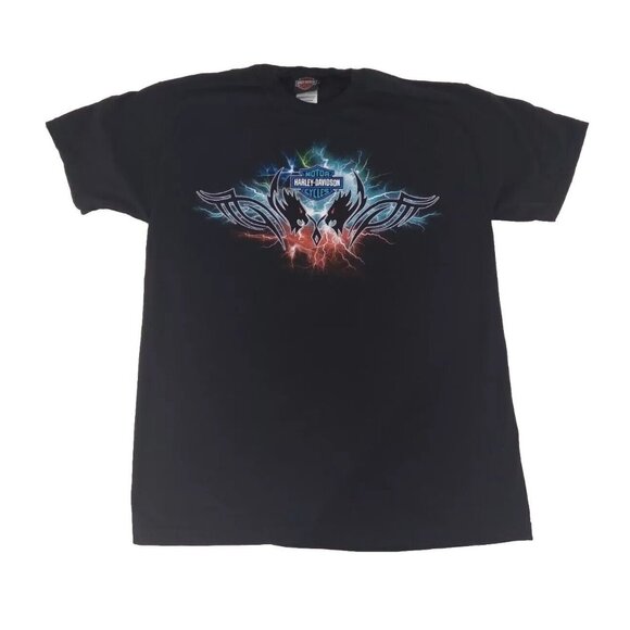 Harley-Davidson Other - Vtg. Harley Davidson Heritage Pittsburgh, PA Black T Shirt Size Medium